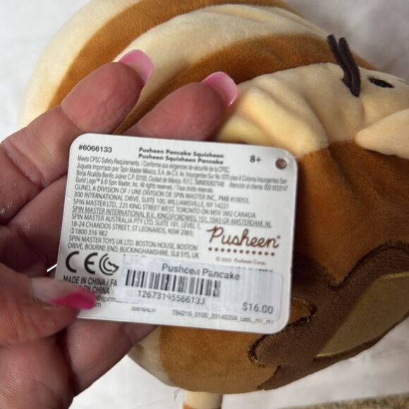 Gund Pusheen Pancakes Soft Squisheen 6” Plush. NWT. - Picture 6 of 8